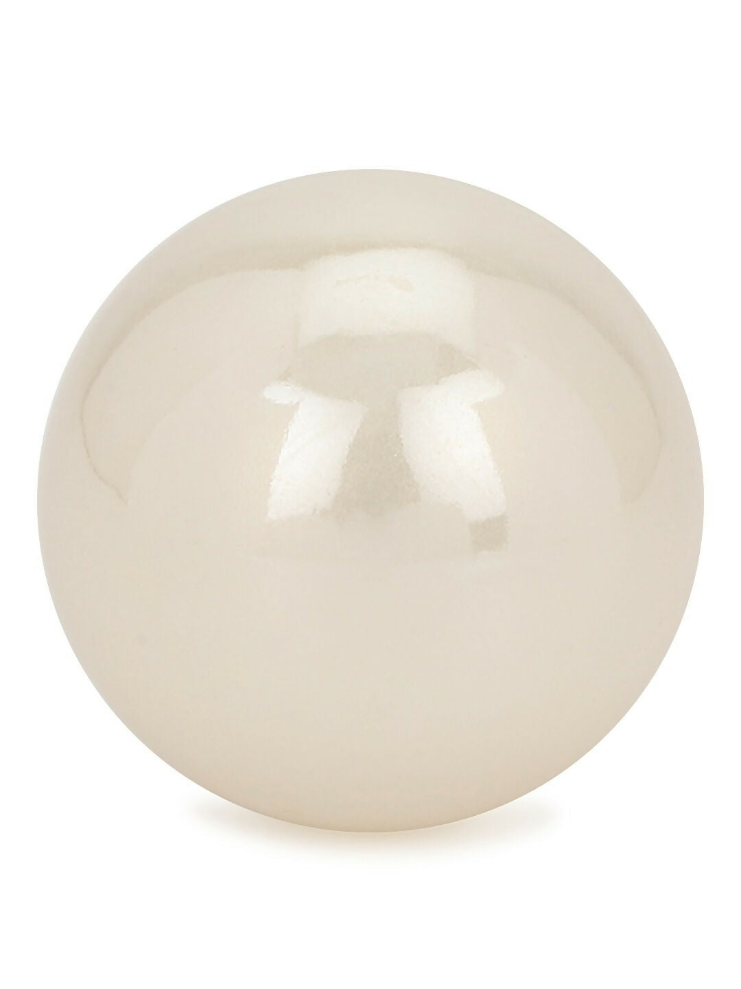 Cream Pearl Adjustable Ring- Ruby Raang