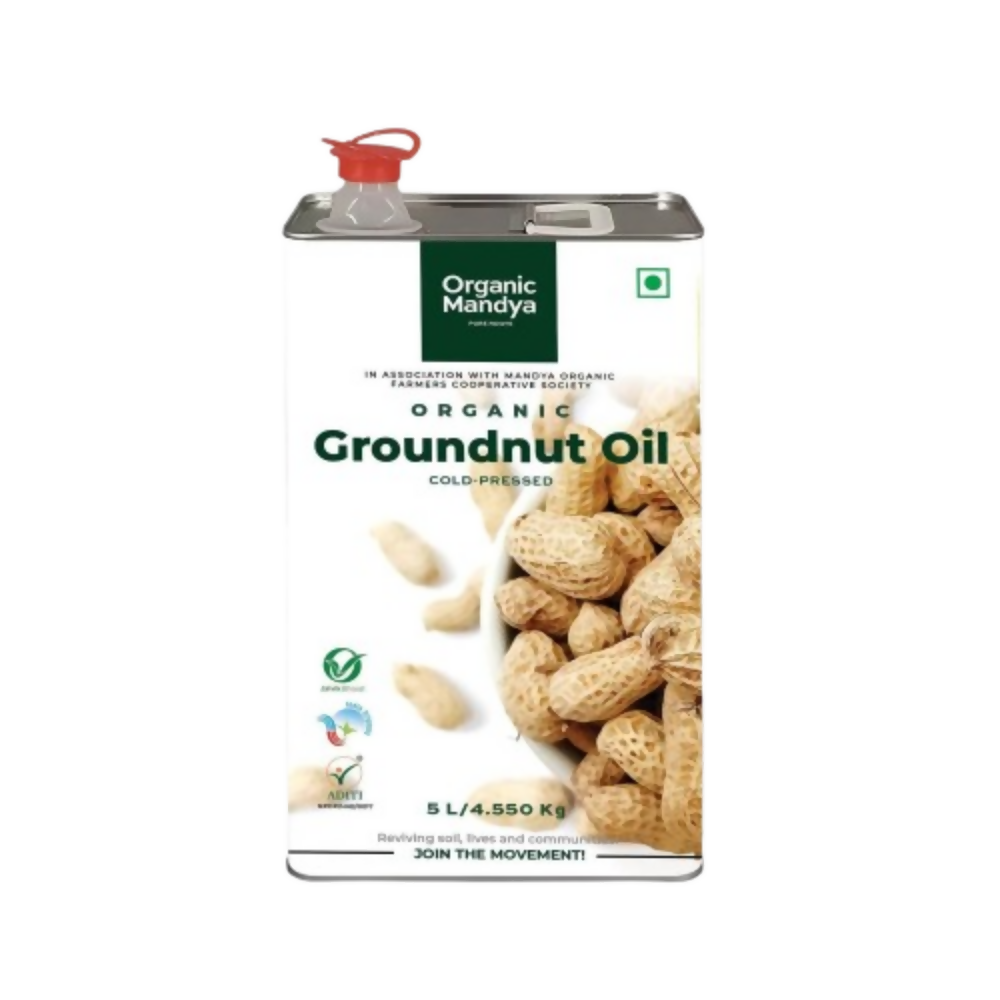 Organic Mandya Cold Pressed - Groundnut Oil