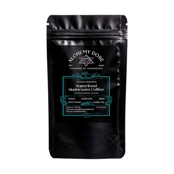 Alchemy Dose - Mushroom Coffee MycoSynergy Blend - Distacart