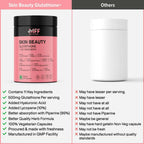 MyFitFuel Skin Beauty Glutathione + Lycopene, Vitamin C & E, Hyaluronic Acid, Biotin Capsules