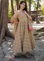 Vegaa Fashion Multi Color Muslin Digital Print Designer Salwar Suit - Distacart
