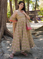 Vegaa Fashion Multi Color Muslin Digital Print Designer Salwar Suit - Distacart