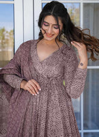 Vegaa Fashion Onion Pink Pure Muslin Digital Printed Designer Salwar Suit - Distacart