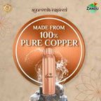 Zandu Copper Water Bottle - Distacart