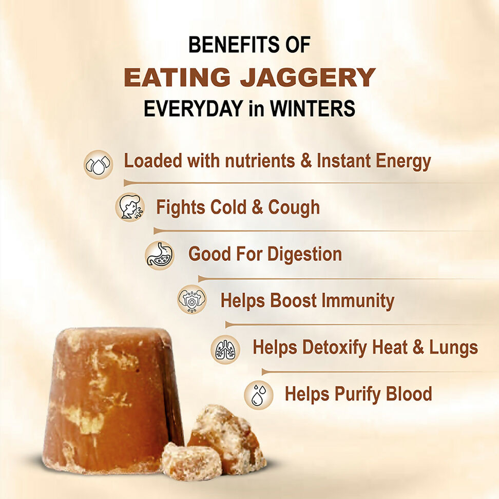 Naivedyam Chemical Free Jaggery Cubes - Distacart