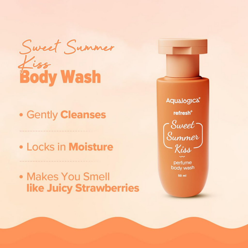Aqualogica Refresh+ Sweet Summer Kiss Body Care Set Kit
