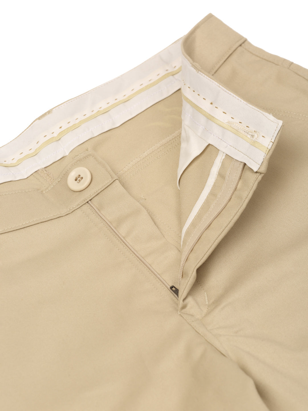 Jainish Men's Casual Cotton Solid Cargo Pants ( KGP 154 Cream ) - Distacart