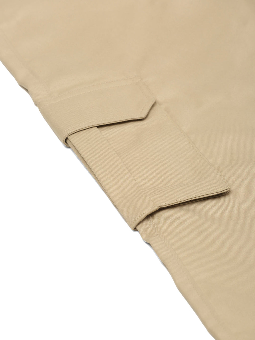 Jainish Men's Casual Cotton Solid Cargo Pants ( KGP 154 Cream ) - Distacart