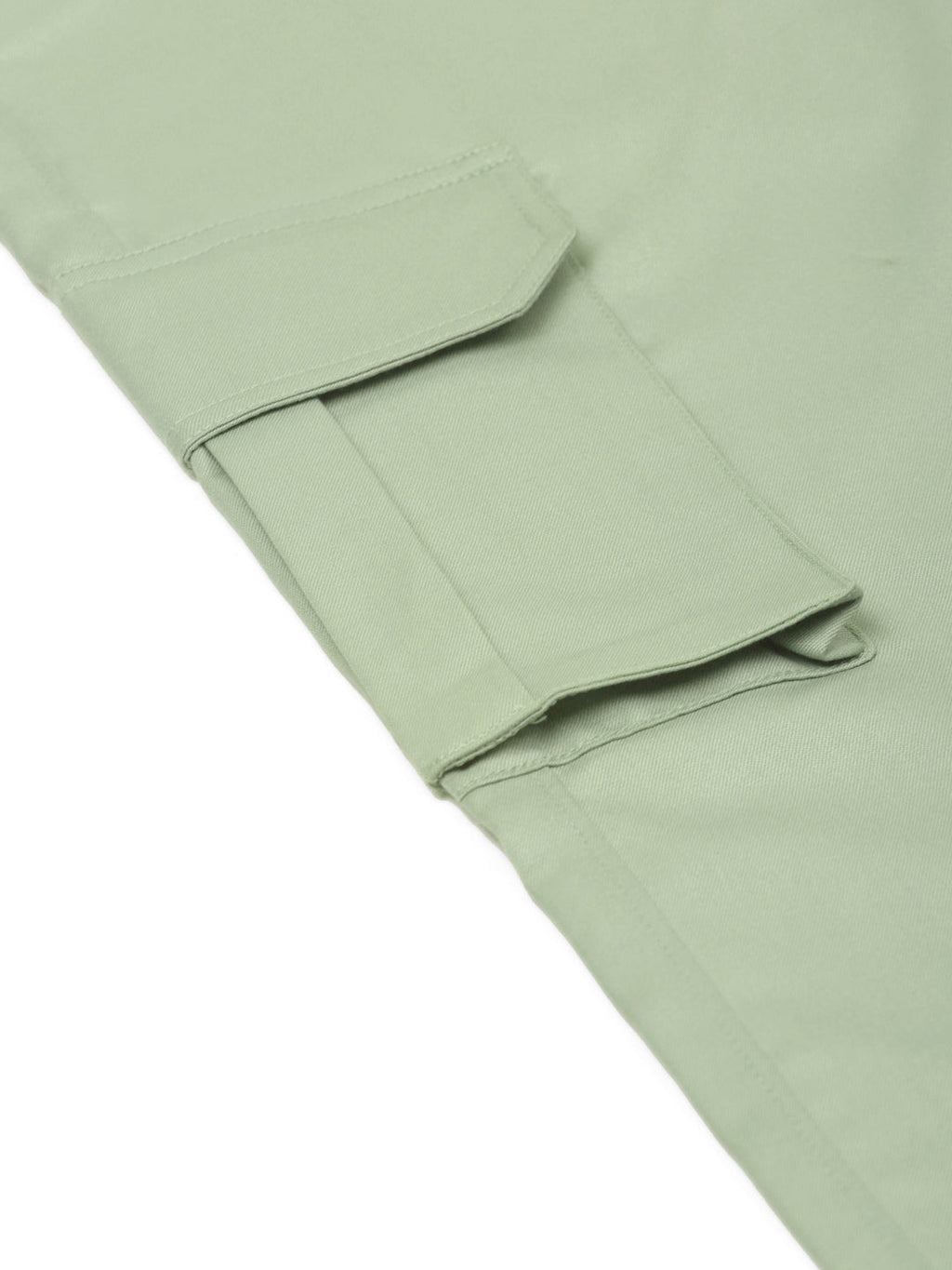 Jainish Men's Casual Cotton Solid Cargo Pants ( KGP 154 Pista-Green ) - Distacart