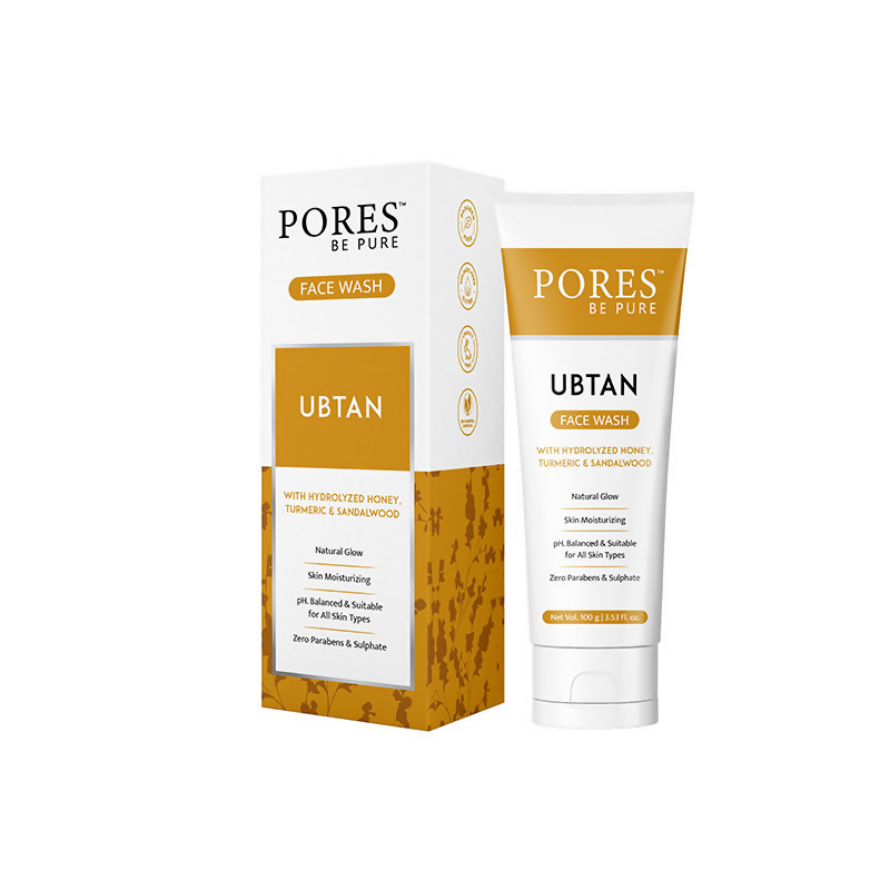 Pores Be Pure Ubtan De-Tan Face Wash