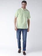 RIAG Men's Green Cotton Short Ethnic Kurta - Distacart