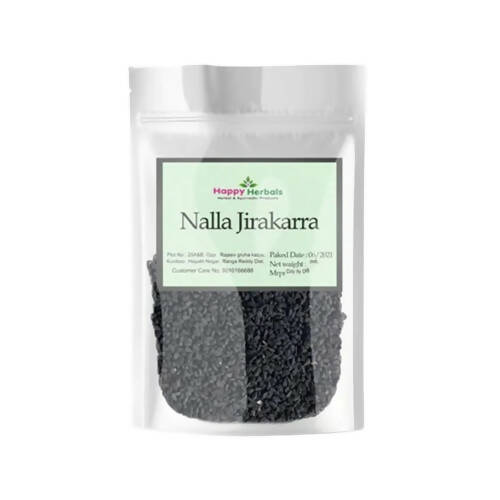 Happy Herbals Nalla Jirakarra (Black Cumin)