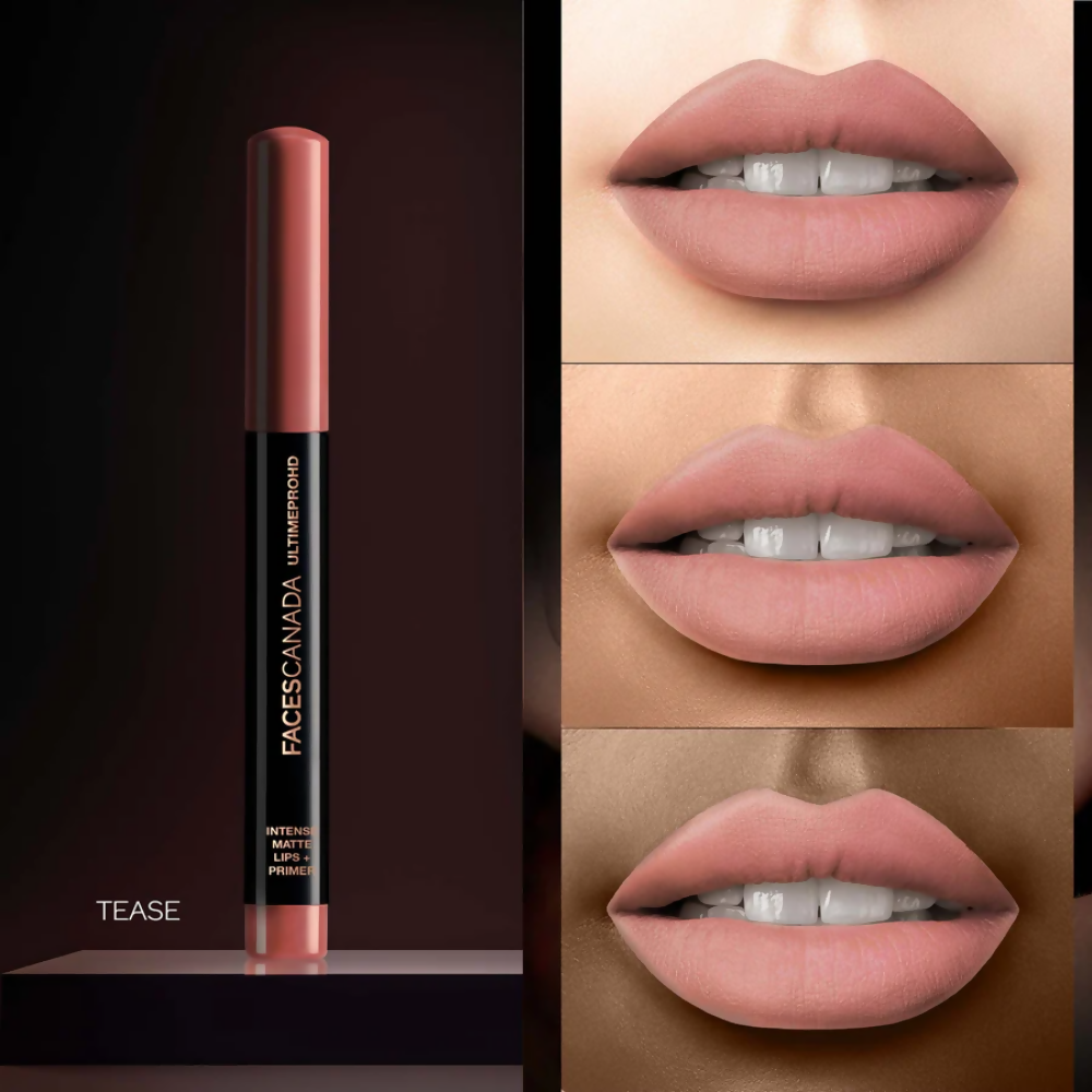 Faces Canada Ultime Pro HD Intense Matte Lips + Primer - Tease 14
