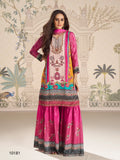 Aarshi Fashions Pink Heavy Crepe Digital Print Full Stitched Palazzo Suits