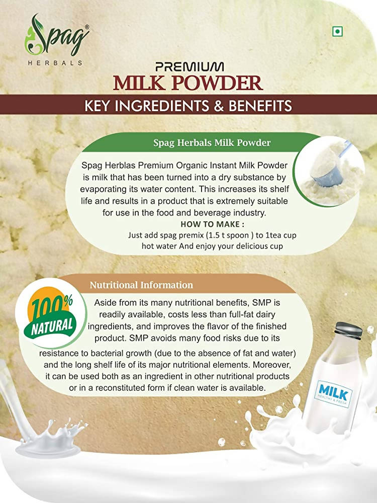Spag Herbals Premium Instant Milk Powder - Distacart