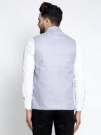 Jompers Men's Blue Nehru Jacket