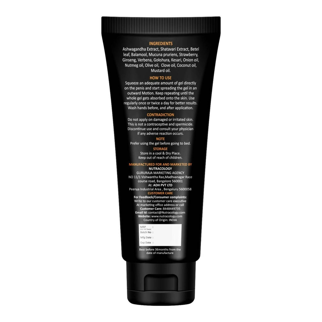Nutracology Prolongex Gel For Strength & Power - Men - Distacart