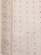 Nayra Cut Embroidered Kurta With Pant And Dupatta Set, Multicolor - Hiral Fashion - Distacart
