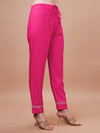 Nyra Cut Embroidered Rayon Kurta With Pant & Dupatta, Multicolor - Hiral Fashion - Distacart