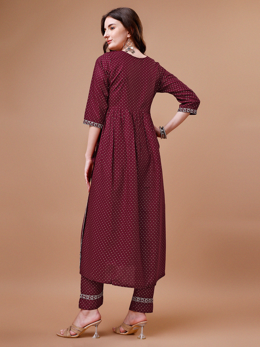 Nyra Cut Embroidered Rayon Kurta With Pant & Dupatta, Multicolor - Hiral Fashion - Distacart