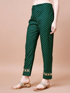 Embroidered & Quirky Printed Kurta With Pant & Dupatta, Multicolor - Hiral Fashion - Distacart