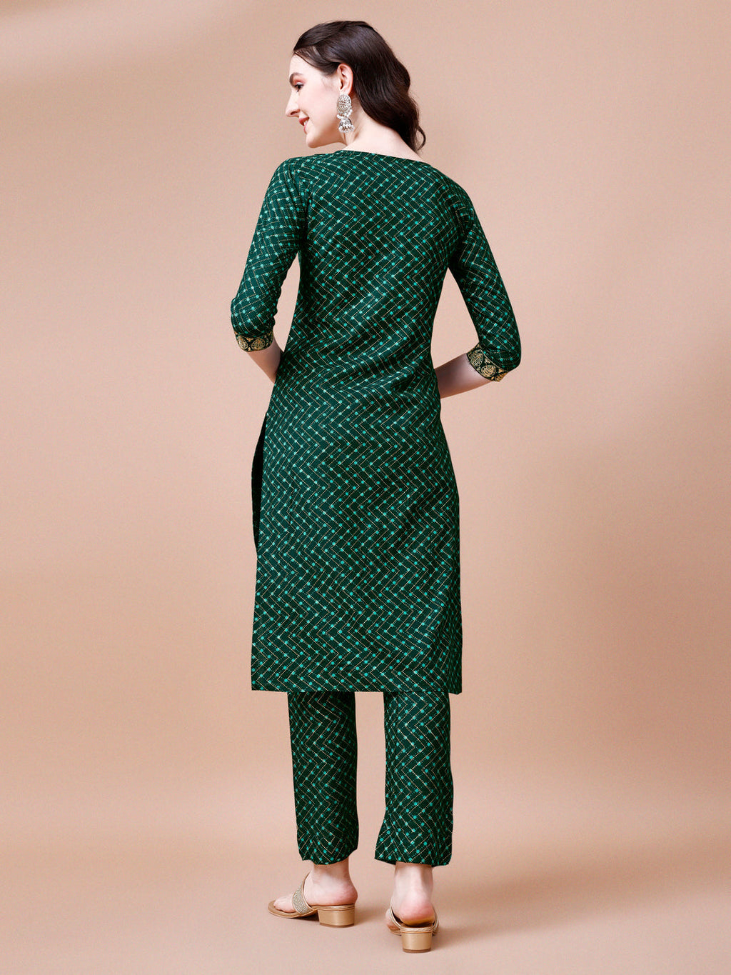 Embroidered & Quirky Printed Kurta With Pant & Dupatta, Multicolor - Hiral Fashion - Distacart