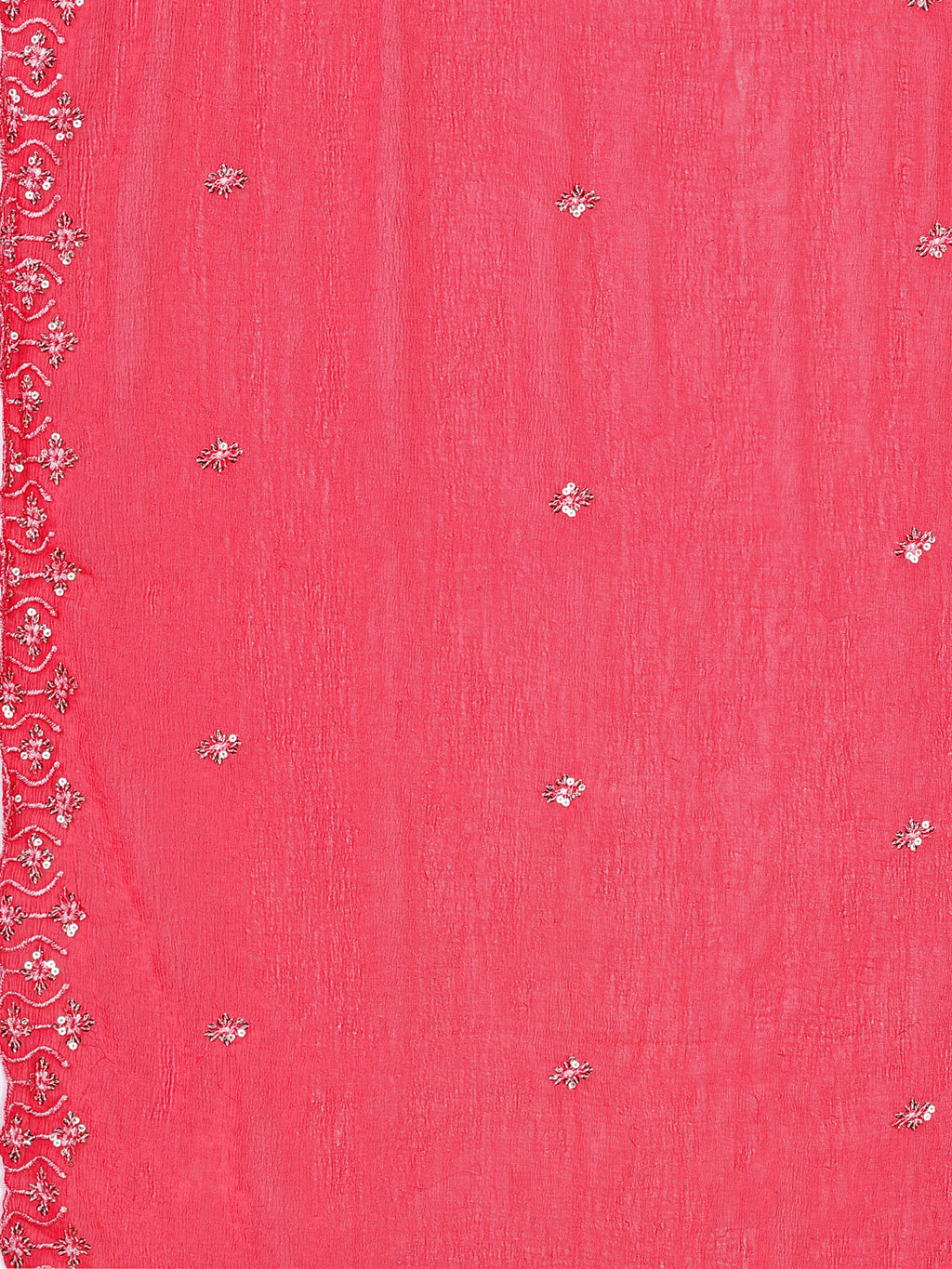 Embroidered & Quirky Printed Kurta With Pant & Dupatta, Multicolor - Hiral Fashion - Distacart
