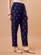 Alia Cut Embroidered & Printed Kurta With Pant & Dupatta, Multicolor - Hiral Fashion - Distacart