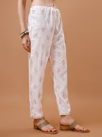 Alia Cut Embroidered & Printed Kurta With Pant & Dupatta, Multicolor - Hiral Fashion - Distacart