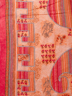 Embroidered And Floral Printed Kurta With Pant & Dupatta, Multicolor - Hiral Fashion - Distacart