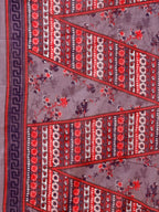 Embroidered And Floral Printed Kurta With Pant & Dupatta, Multicolor - Hiral Fashion