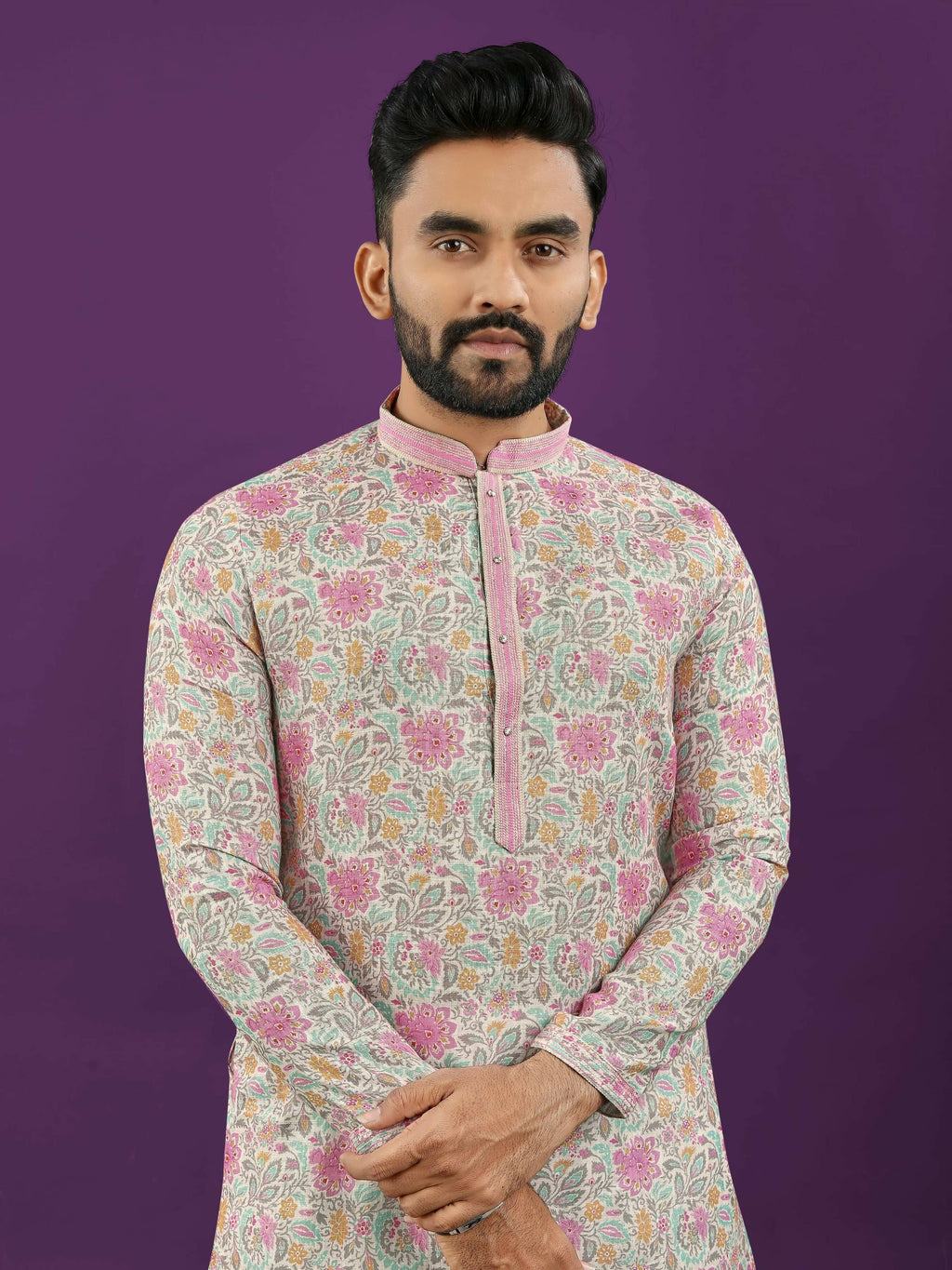 Anaita Pink Digital Print Kurta