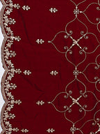 Sequinned Embroidered Kurta With Pant & Embroidered Dupatta Premium, Multicolor - Hiral Fashion