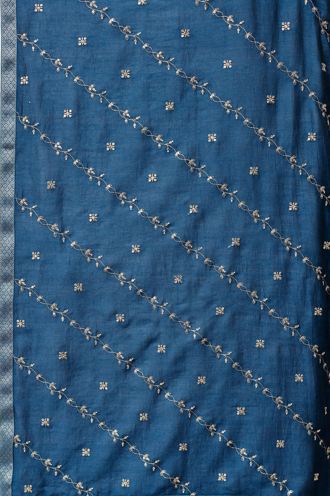 Sequined Embroidered Kurta With Pant & Embroidered Dupatta Premium Luxury, Multicolor - Hiral Fashion