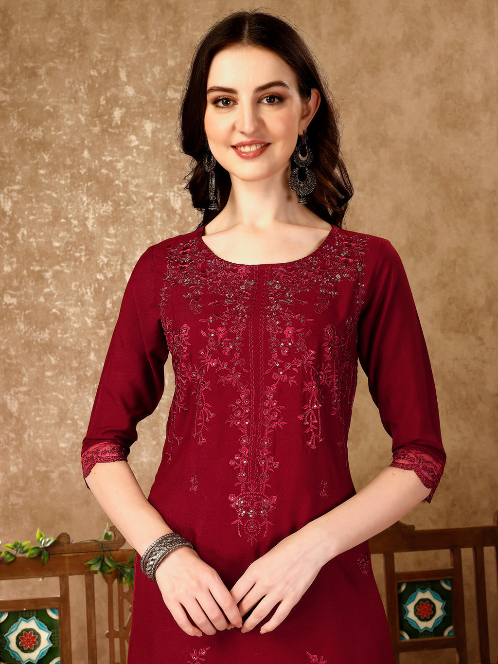 Pakistani Sequined Embroidered Kurta With Pant & Embroidered Organza Dupatta Luxury Premium, Multicolor - Hiral Fashion