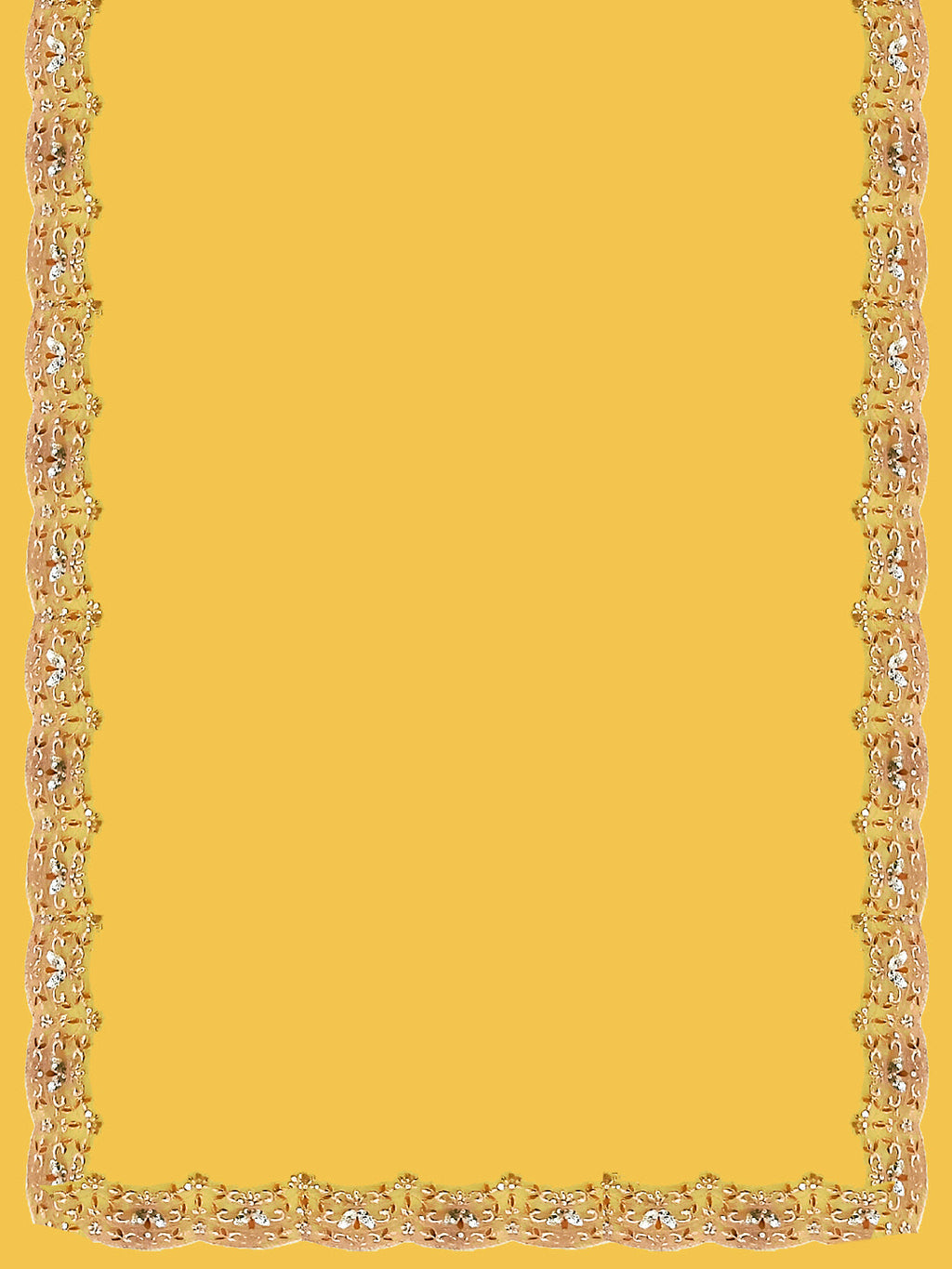 Embroidered Kurta With Pant & Embroidered Dupatta, Mustard - Hiral Fashion - Distacart