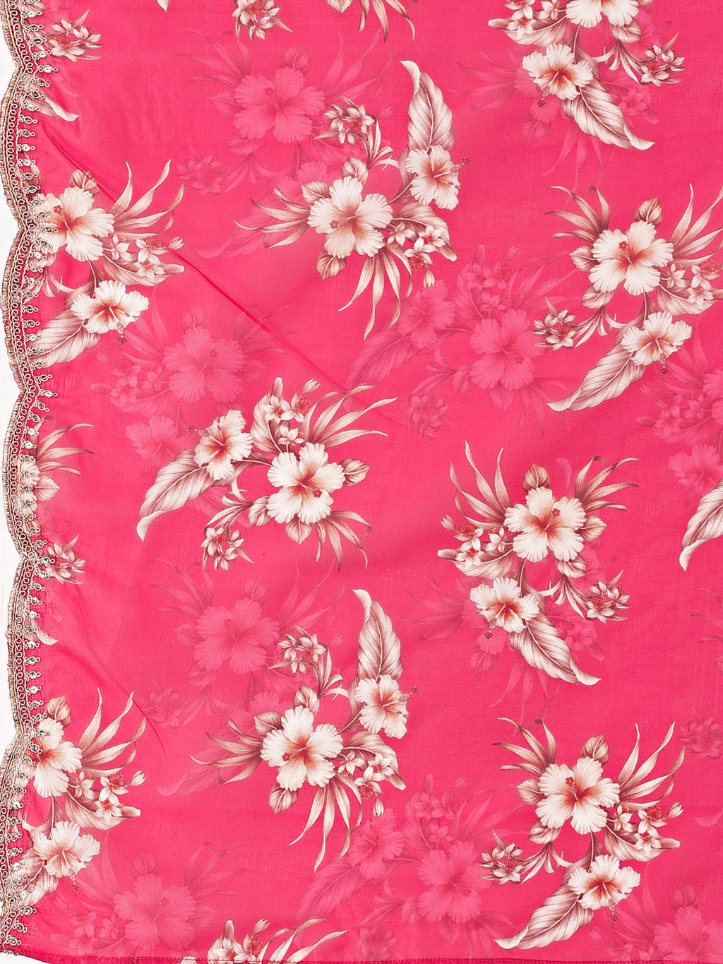 Embroidered Kurta With Pant & Embroidered & Printed Dupatta, Multicolor - Hiral Fashion - Distacart