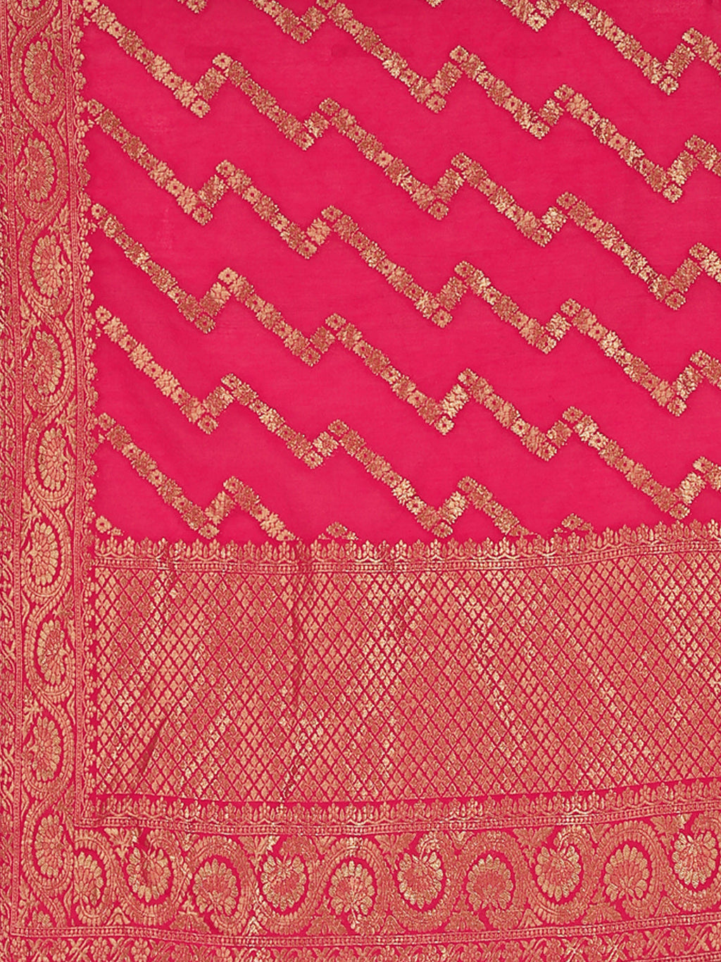 Embroidered Kurta With Pant & Banarasi Jacquard Dupatta, Multicolor - Hiral Fashion - Distacart