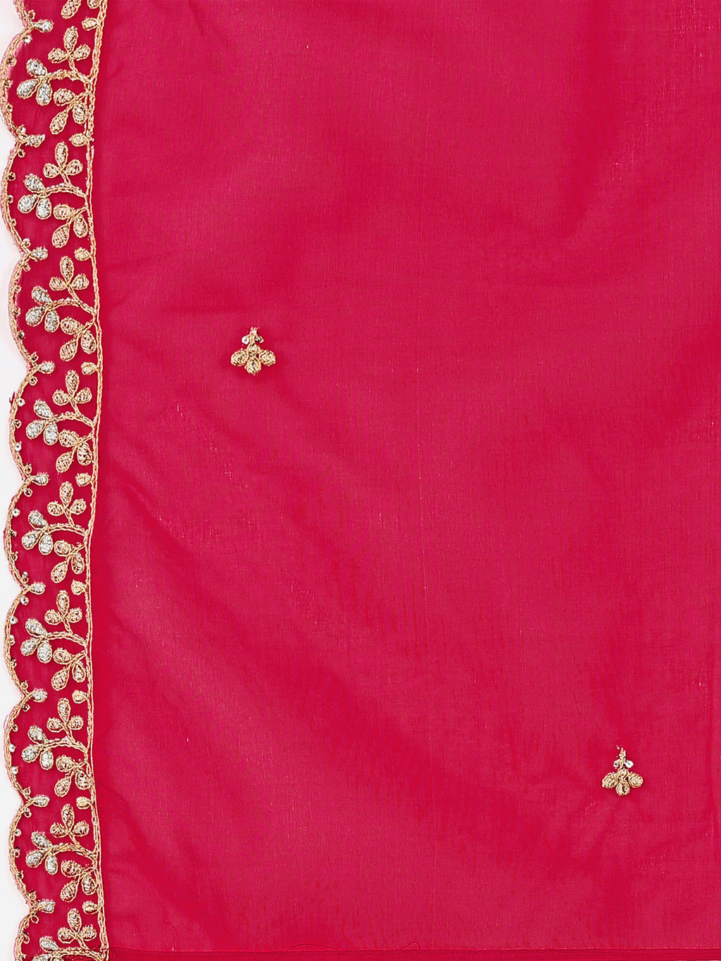 Embroidered Kurta With Pant & Embroidered Dupatta, Pink - Hiral Fashion - Distacart