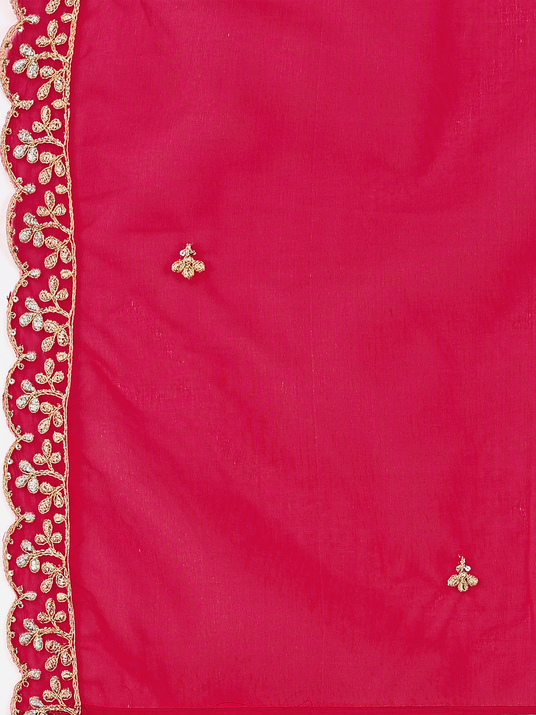Embroidered Kurta With Pant & Embroidered Dupatta, Pink - Hiral Fashion - Distacart