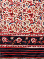 Hand Embroidered Kurta With Pant & Printed Dupatta, Multicolor - Hiral Fashion - Distacart