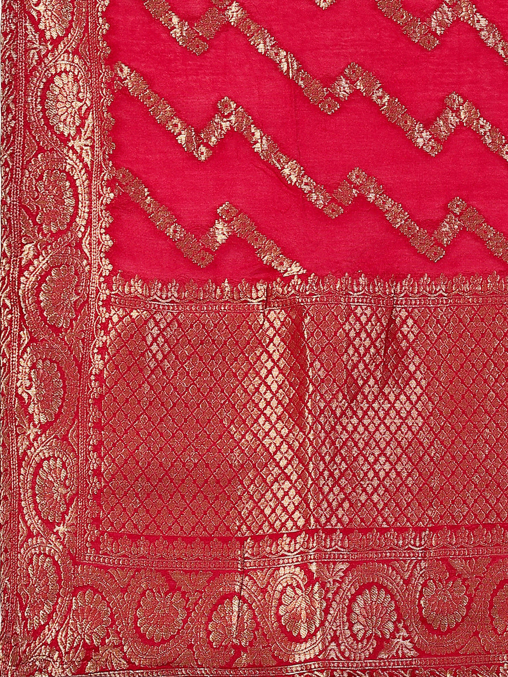 Hand Embroidered Kurta With Pant & Banarasi Dupatta Luxury, Multicolor - Hiral Fashion - Distacart