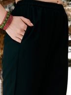 Embroidered Kurta With Pant & Organza Embroidered Dupatta Premium, Multicolor - Hiral Fashion - Distacart