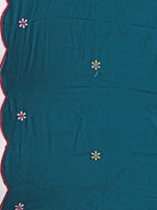 Hand Embroidered Kurta With Pant & Embroidered Organza Dupatta Luxury, Multicolor - Hiral Fashion - Distacart