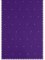 Alia Cut Embroidered Kurta With Pant & Dupatta, Purple - Hiral Fashion - Distacart