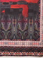 Hand Embroidered & Printed Kurta With Pant & Dupatta, Black - Hiral Fashion - Distacart