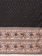 Hand Embroidered & Printed Kurta With Pant & Dupatta, Black - Hiral Fashion - Distacart