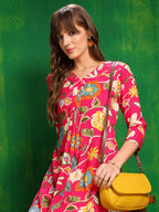 Botanical Printed Co Ords Set, Rani - Hiral Fashion - Distacart