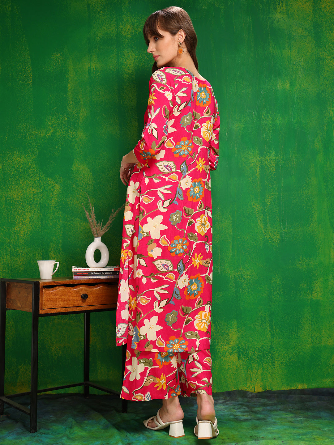 Botanical Printed Co Ords Set, Rani - Hiral Fashion - Distacart