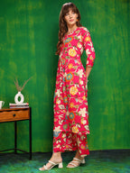 Botanical Printed Co Ords Set, Rani - Hiral Fashion - Distacart